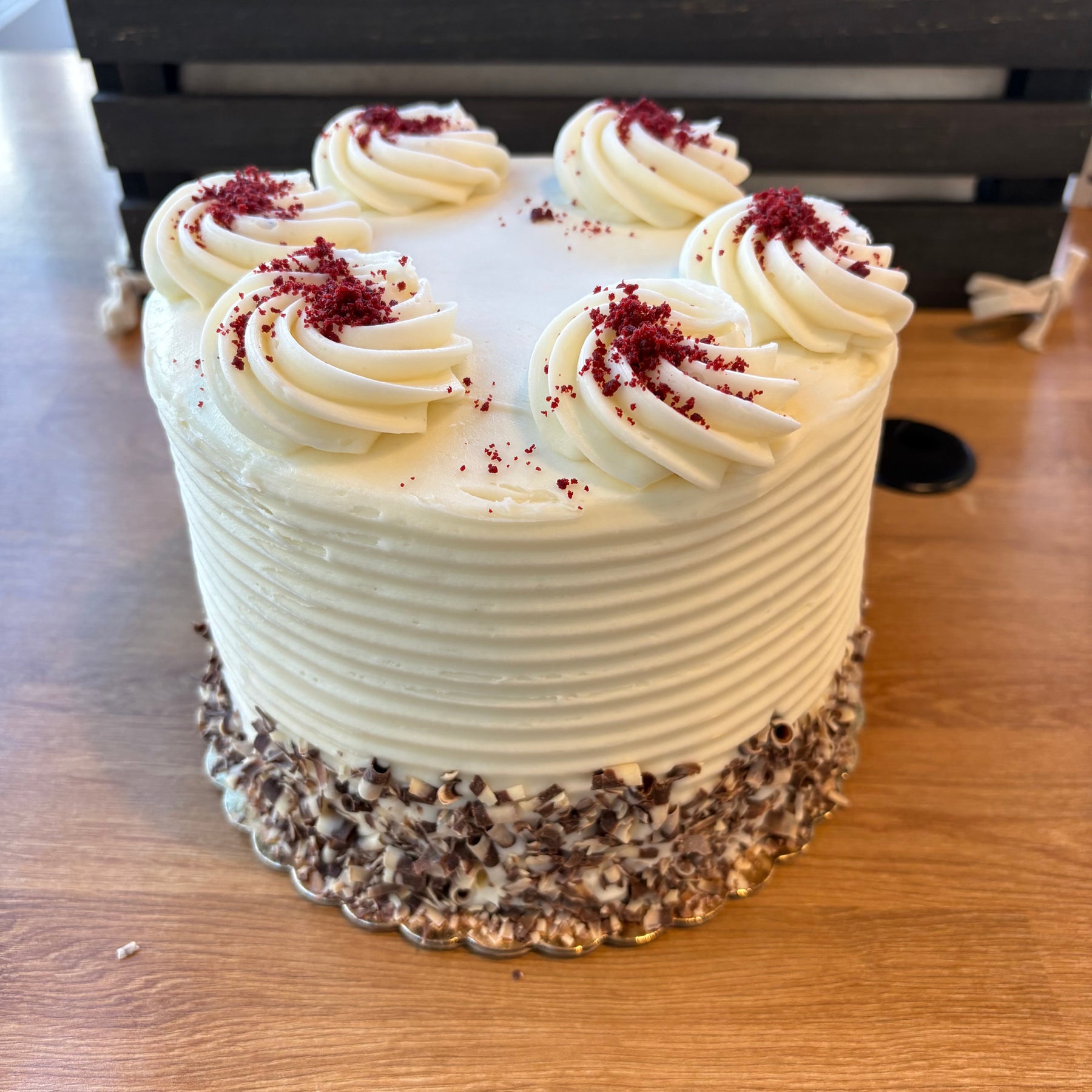 6” Red Velvet- Tall