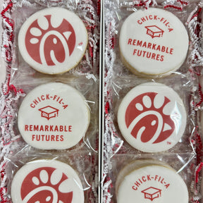 Dozen Logo/Photo Custom Cookies