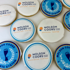 Dozen Logo/Photo Custom Cookies