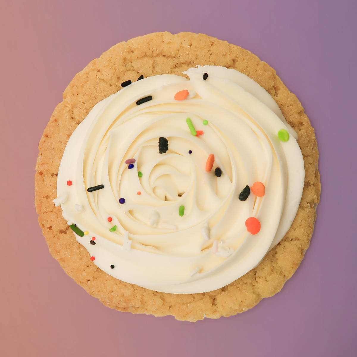 Classic Halloween Buttercream Cookies