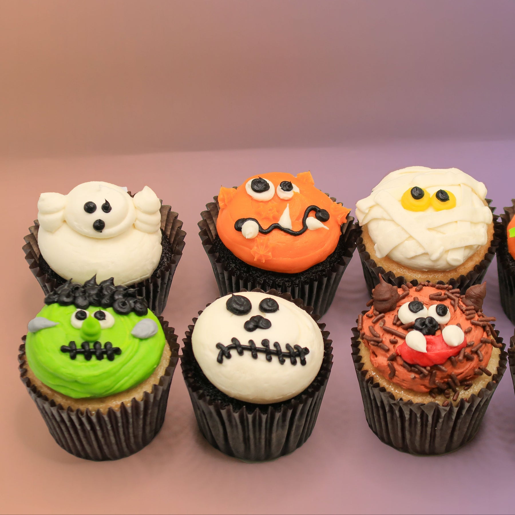 Monster Mash-Up Cupcakes (Custom Halloween Cupcakes)