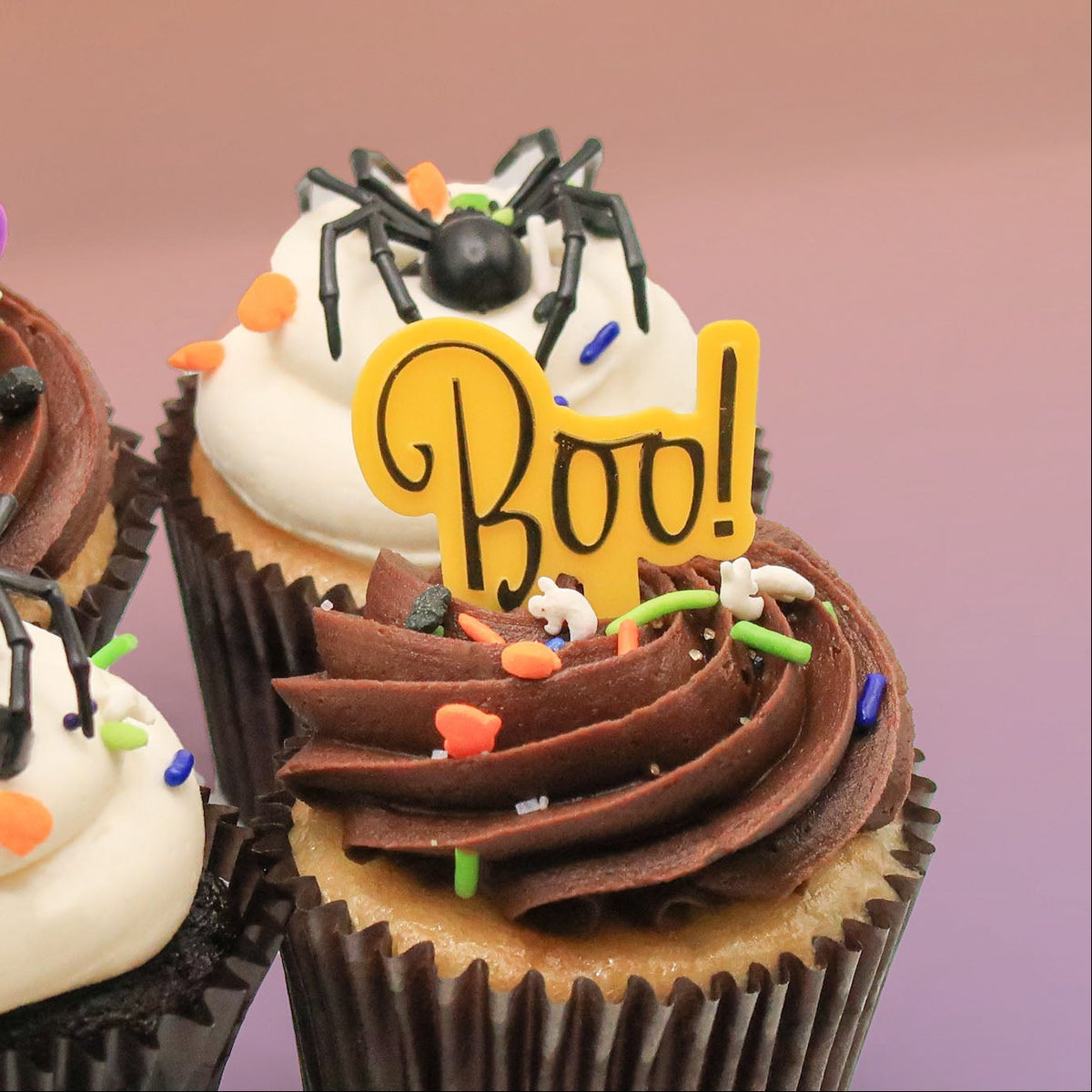 Classic Halloween Cupcakes