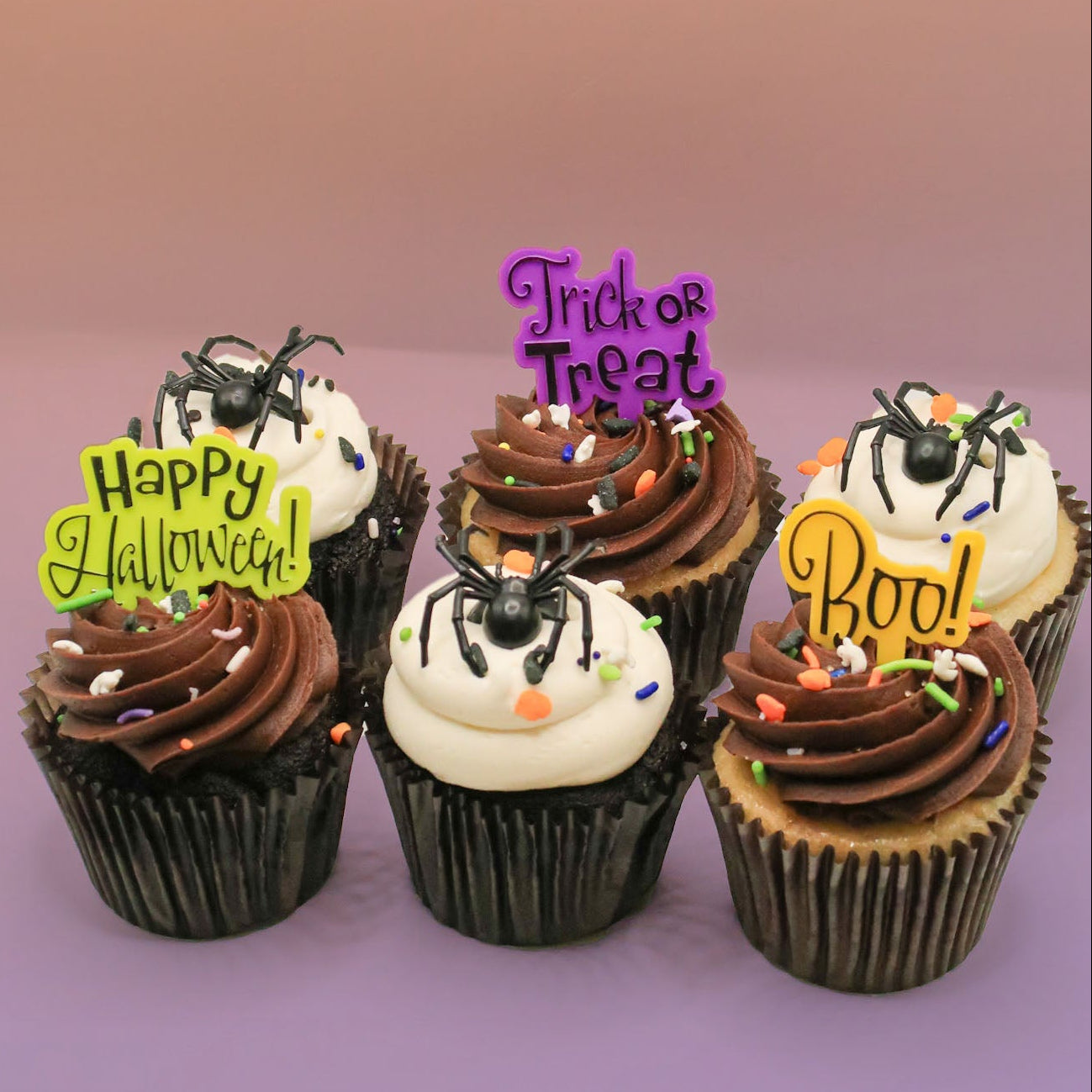 Classic Halloween Cupcakes