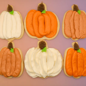 Buttery Pumpkin Patch Sugar Cookies
