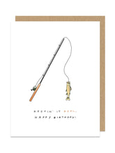 Keepin' It Reel Fishing Birthday Card
