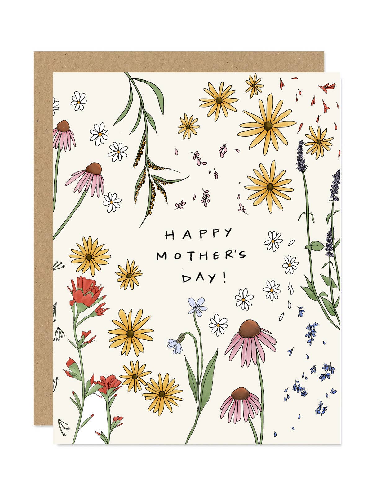 Wildflower Mother's Day Card