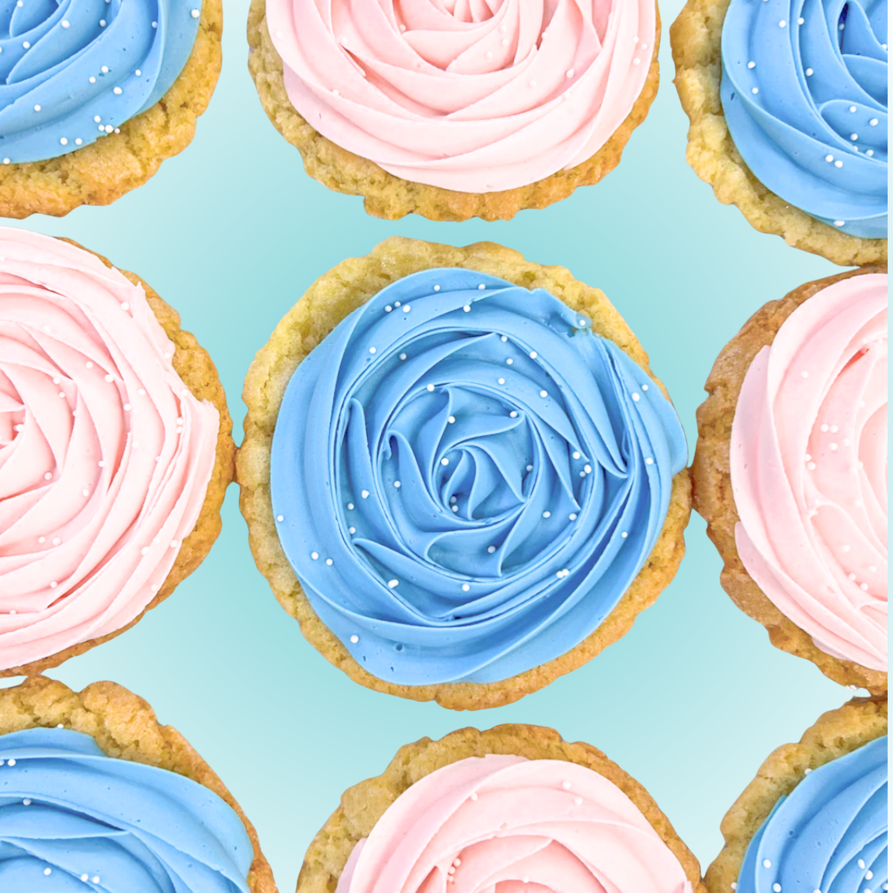 Gender Reveal Cookies