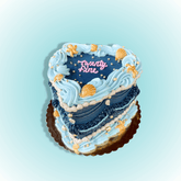 Coastal Heart Cake