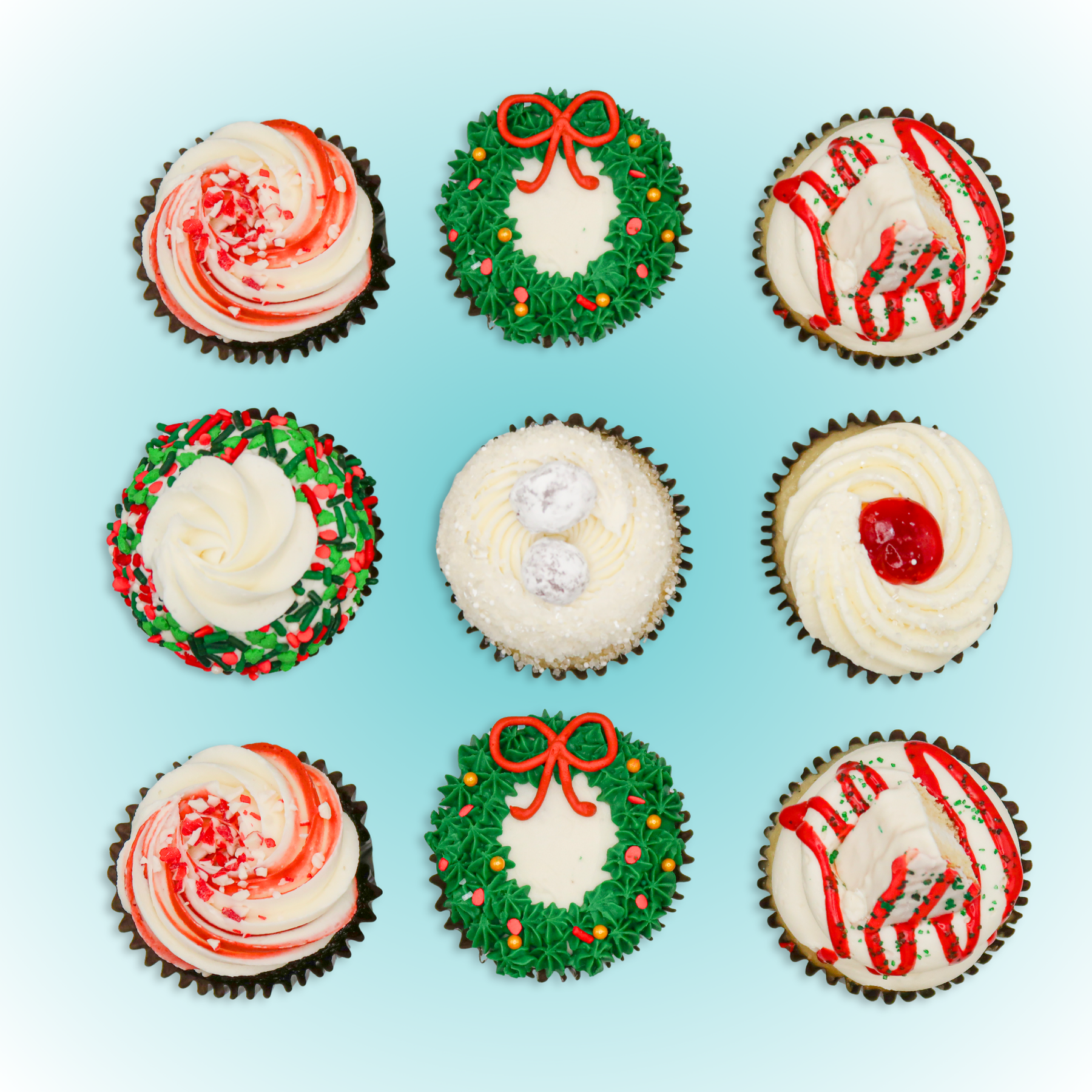 Holiday Assortment Cupcakes