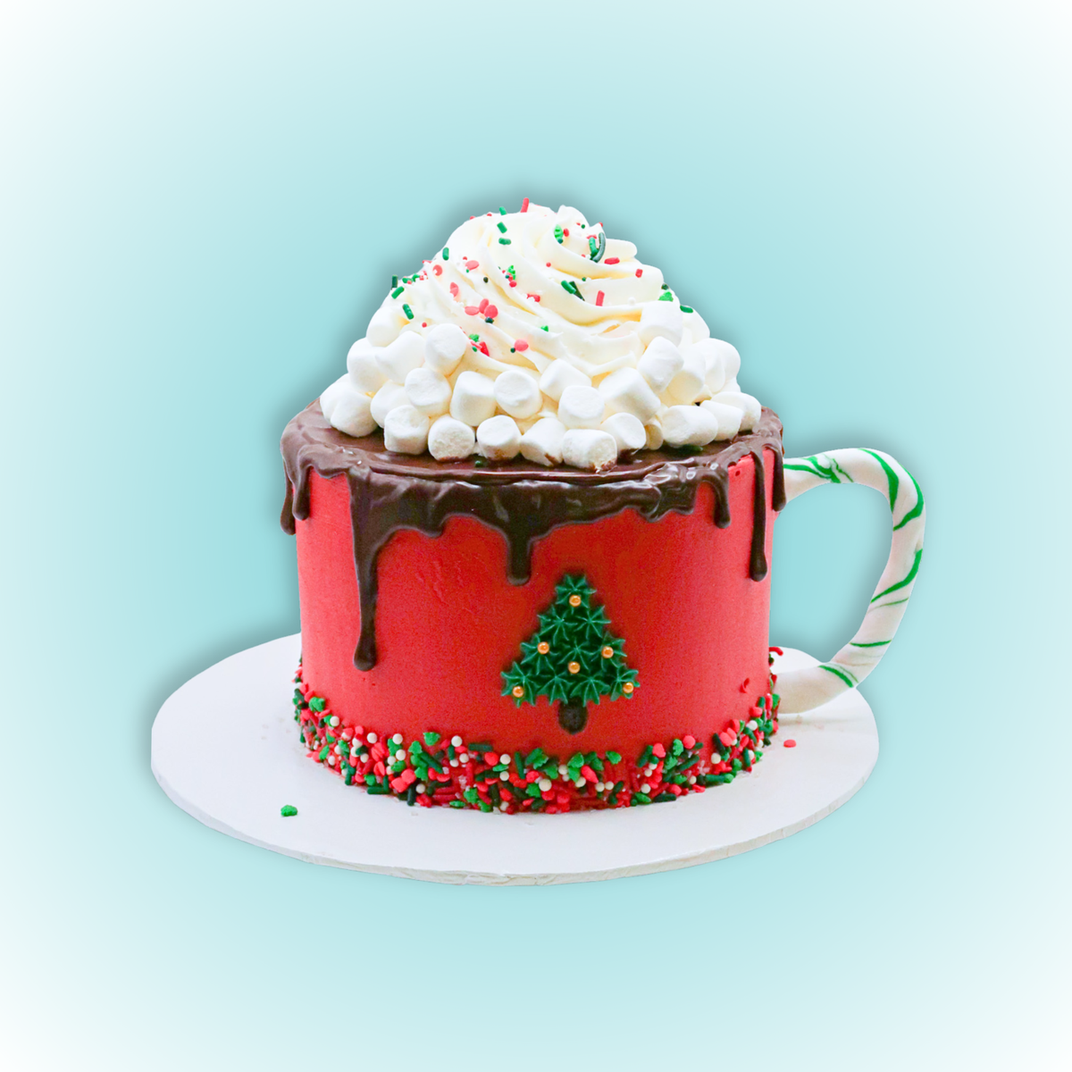 Hot Cocoa Cake