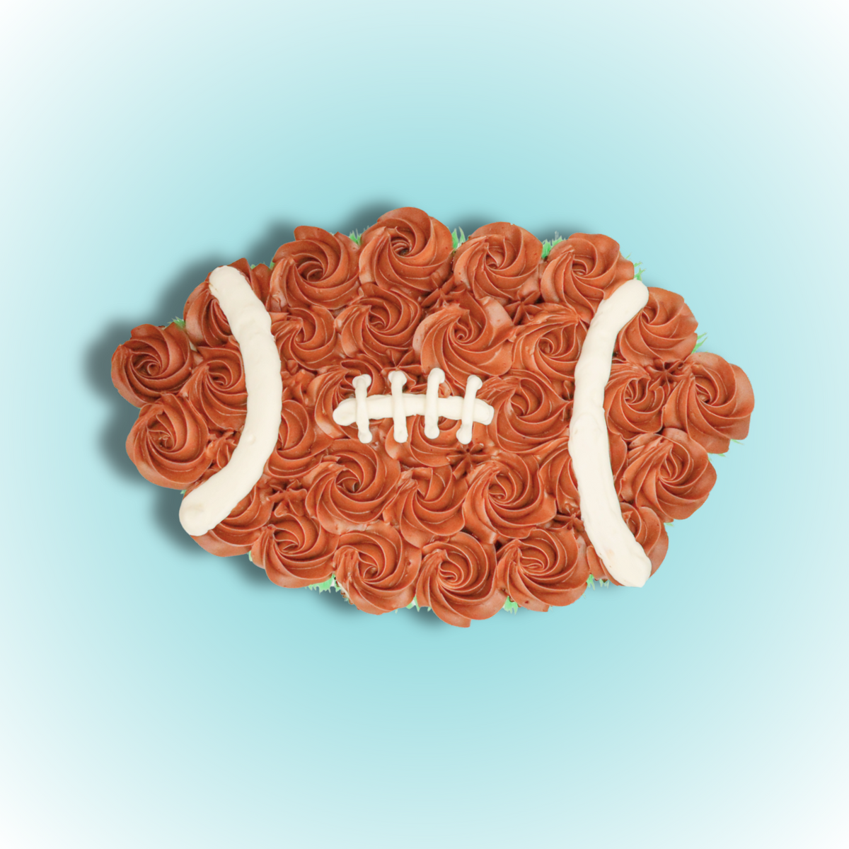 Football Cupcake-Cake