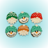 Snowman Cupcakes