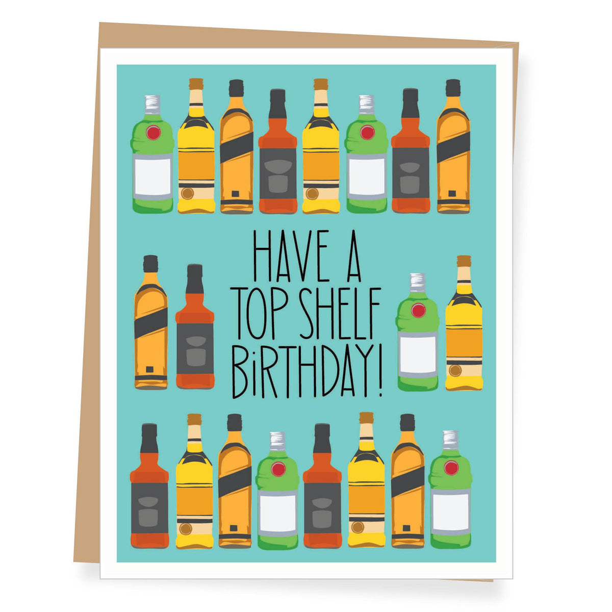 Top Shelf Birthday Card