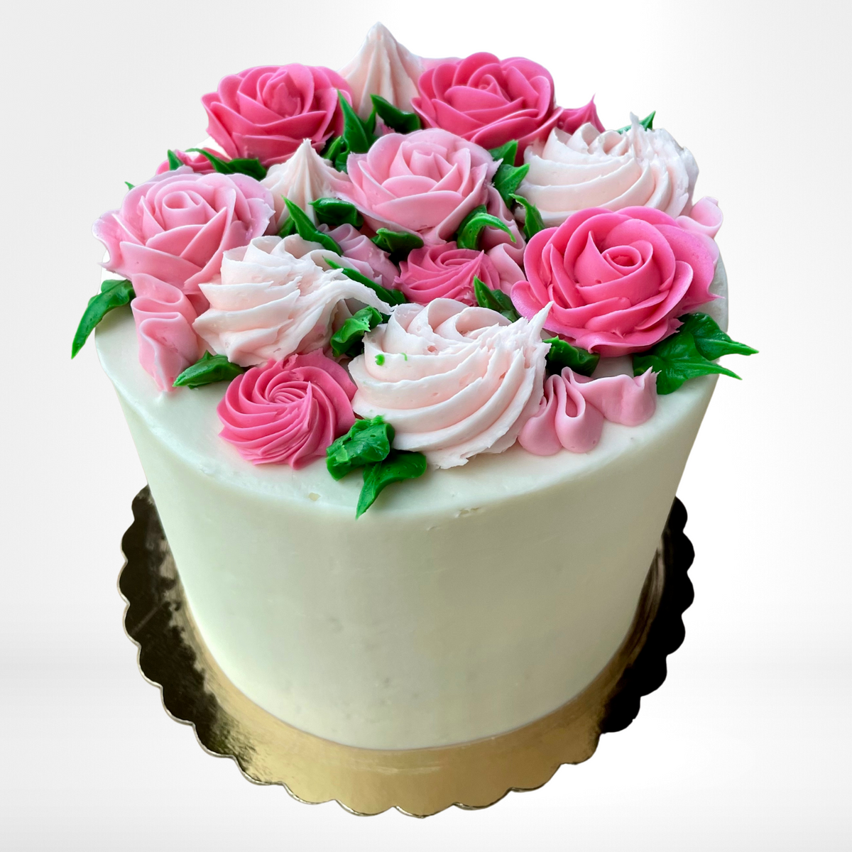 Floral 6" Round Cake