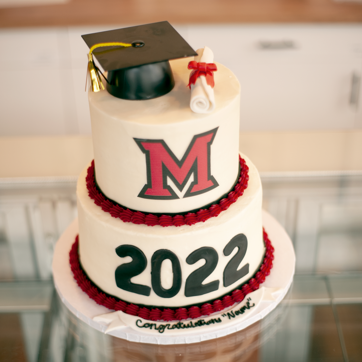 Thoughtful Cakes - University of Houston graduation cake. Congratulations  Mercedes!! #uofhcake #uofhgrad #classof2021 | Facebook